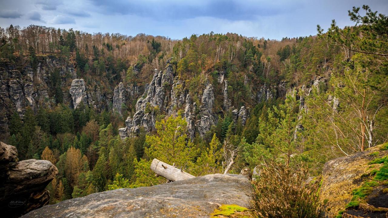 Ferienwohnung Zum Sebnitzer Hirsch Luaran gambar